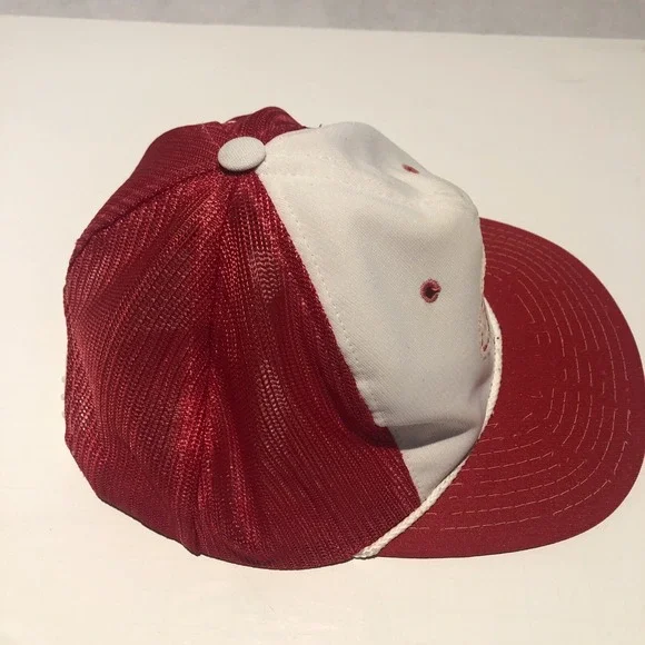 San Francisco 49ers Hat Snap Back 60s Used Rare Red White NFL‎ Made In The USA